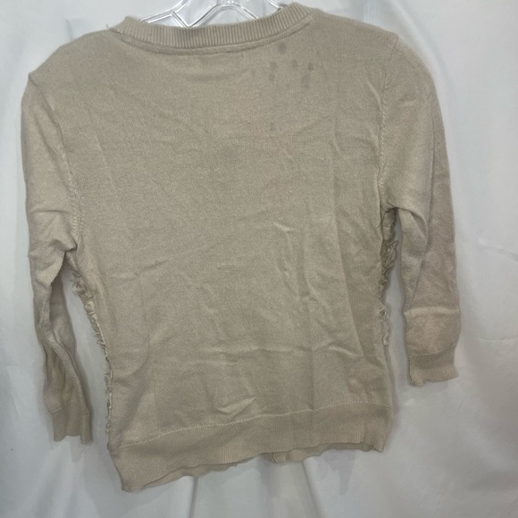 New York & Company Rose Petals Cardigan/ Sweater Sz XS Button Up L. Sleeve - Picture 7 of 7